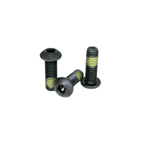 5/16-18 Socket Head Cap Screw, Black Oxide Alloy Steel, 3/8 In Length, 100 PK